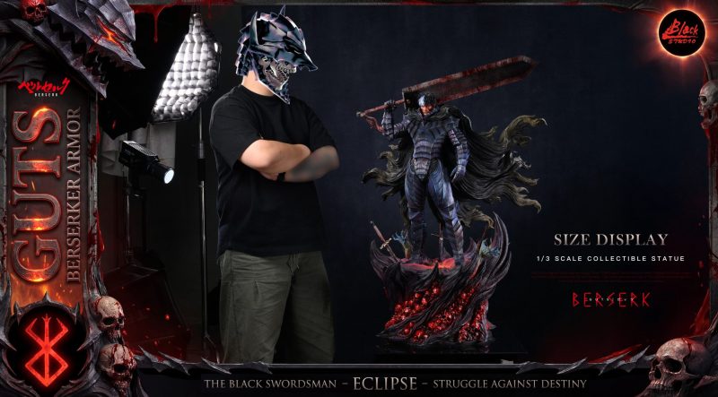 【Pre-order】Black Studio 1/3 & 1/6 Scale Guts Resin Statue