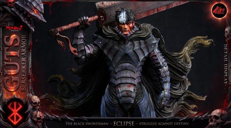 【Pre-order】Black Studio 1/3 & 1/6 Scale Guts Resin Statue