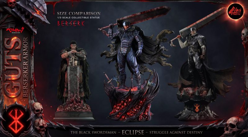【Pre-order】Black Studio 1/3 & 1/6 Scale Guts Resin Statue