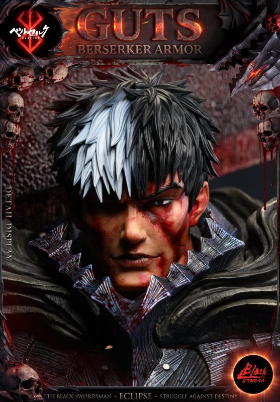 【Pre-order】Black Studio 1/3 & 1/6 Scale Guts Resin Statue
