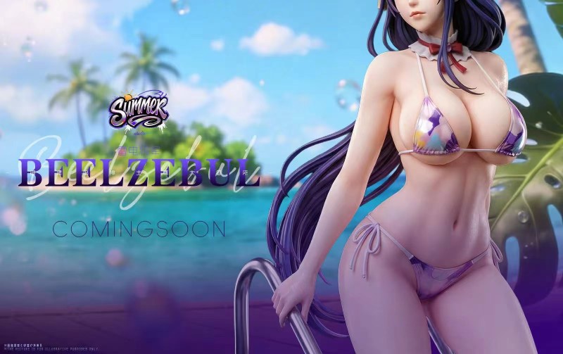 【Pre-order】Summer Studio 1/4 Scale Raiden Shogun's Holiday Statue Resin