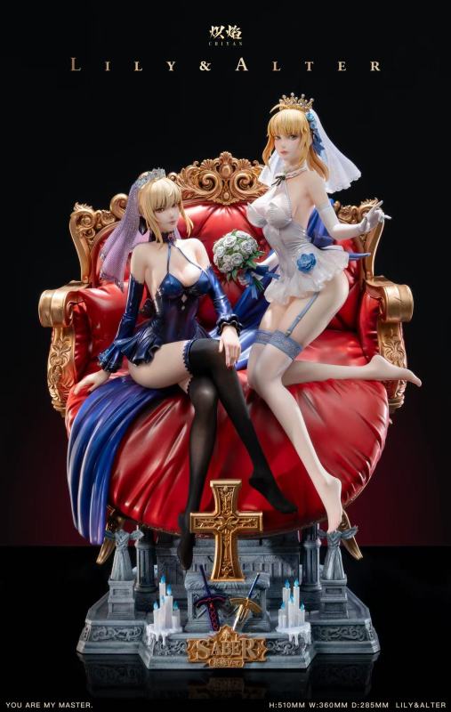 【Pre-orderChiyan Studio 1/4  Scale Bridal Lily & Alter — 