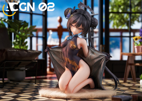 【Pre-order】ACGN 02 STUDIO 1/6 Scale Ryuuka Kisaki (Jacket & Cheongsam / Bunny Girl) Statue Resin