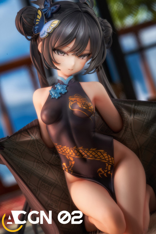 【Pre-order】ACGN 02 STUDIO 1/6 Scale Ryuuka Kisaki (Jacket & Cheongsam / Bunny Girl) Statue Resin