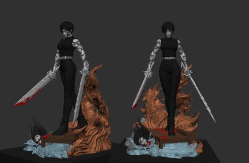 【Pre-order】YQY Studio Zenin Maki Resin Statue