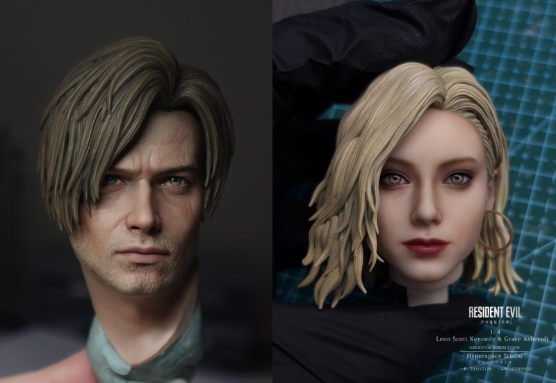 【Pre-order】Hyperspace Studio 1/4 Scale Leon & Grace Resin Statue
