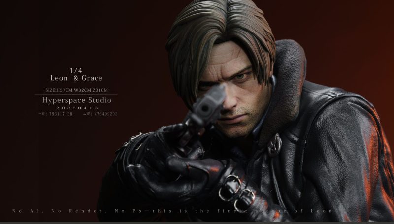 【Pre-order】Hyperspace Studio 1/4 Scale Leon & Grace Resin Statue