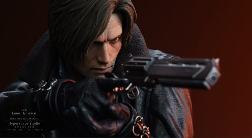 【Pre-order】Hyperspace Studio 1/4 Scale Leon & Grace Resin Statue