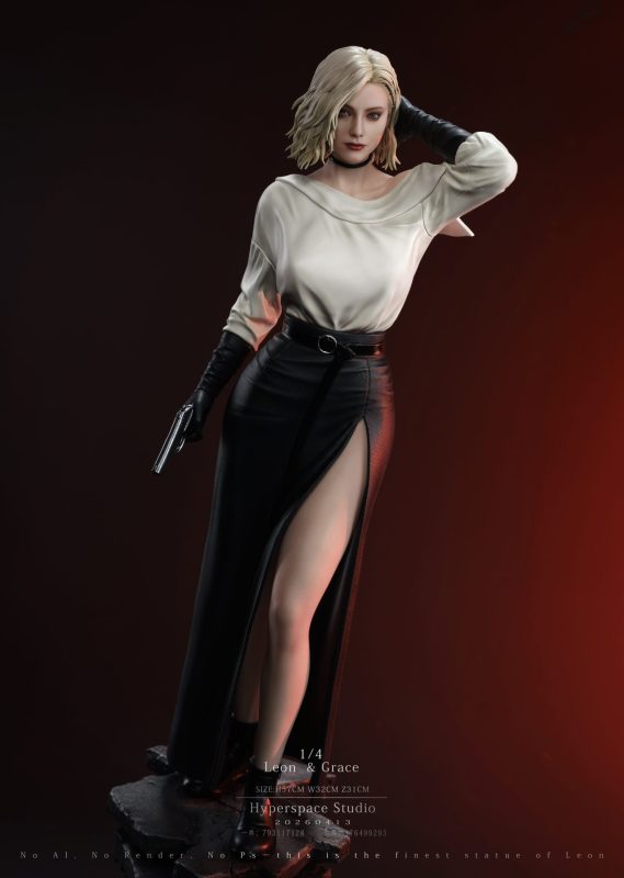 【Pre-order】Hyperspace Studio 1/4 Scale Leon & Grace Resin Statue