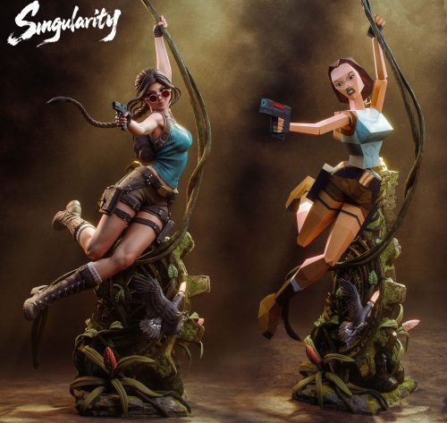 【Pre-order】Singularity Studio 1/6 & 1/4 Scale Lara Croft Statue Resin