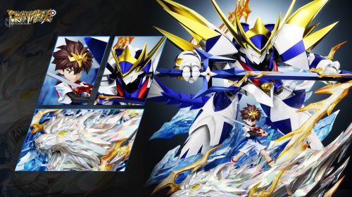 【Pre-order】Dream Maker Studio Byakko Ryujinmaru x Mashin Hero Watar Resin Statue