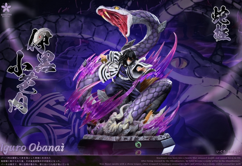 【Pre-order】Sakura Studio 1/8 Scale Obanai Iguro Snake Hashira Resin Statue