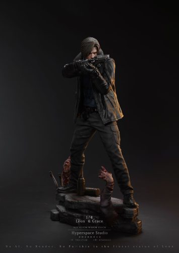 【Pre-order】Hyperspace Studio 1/4 Scale Leon & Grace Resin Statue
