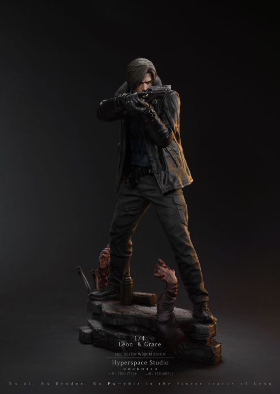 【Pre-order】Hyperspace Studio 1/4 Scale Leon & Grace Resin Statue