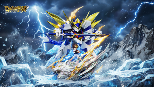 【Pre-order】Dream Maker Studio Byakko Ryujinmaru x Mashin Hero Watar Resin Statue