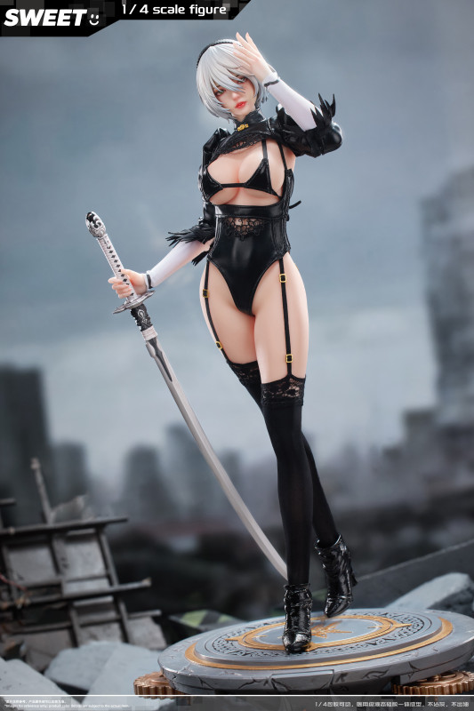 【Pre-order】Sweet-Studio Team Studio  1/4 Scale Sweet - NieR: Automata 2B Fully Articulated Silicone Figure Resin Statue