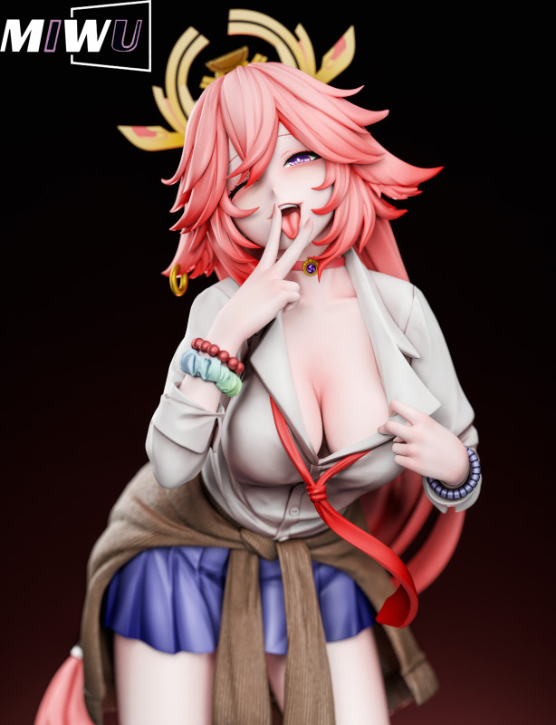 【Pre-order】Miwu Studio 1/6 Scale enior Sister Ying x Senior Sister Miko Resin Statue