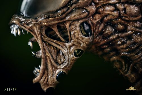 【Pre-order】Deep Tale Studio Life-Size Dog Alien Bust Alien Resin Statue