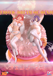 【Pre-order】DC Studio 1/4&1/6 scale Denji's Sweet Dream (Dual Scale) Resin Statue