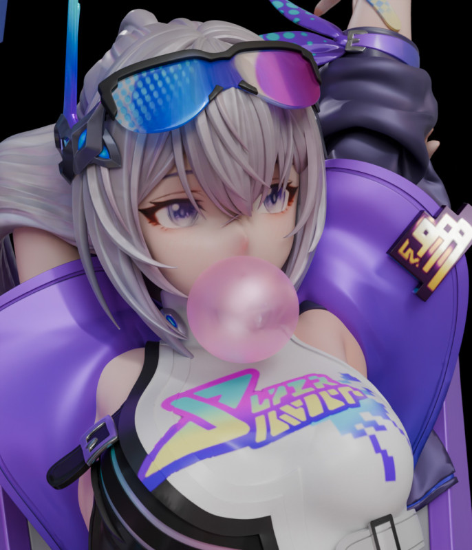 【Pre-order】MiYin Studio 1/6 Scale HSR Silver Wolf Resin Statue