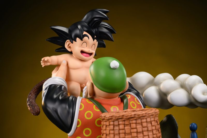 【Pre-order】Singularity Studio Kid Goku and Grandpa Gohan Resin Statue