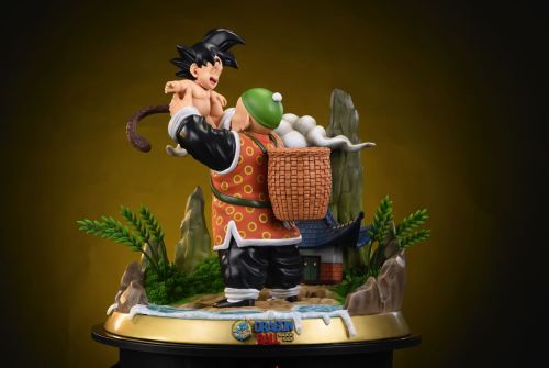 【Pre-order】Singularity Studio Kid Goku and Grandpa Gohan Resin Statue