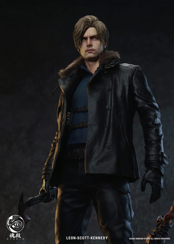 【Pre-order】HunDian Studio 1/4 Scale Leon Scott Kennedy Resin Statue
