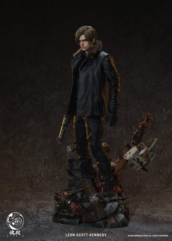 【Pre-order】HunDian Studio 1/4 Scale Leon Scott Kennedy Resin Statue
