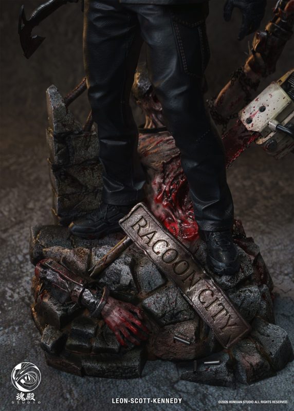 【Pre-order】HunDian Studio 1/4 Scale Leon Scott Kennedy Resin Statue