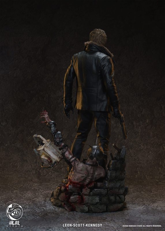 【Pre-order】HunDian Studio 1/4 Scale Leon Scott Kennedy Resin Statue