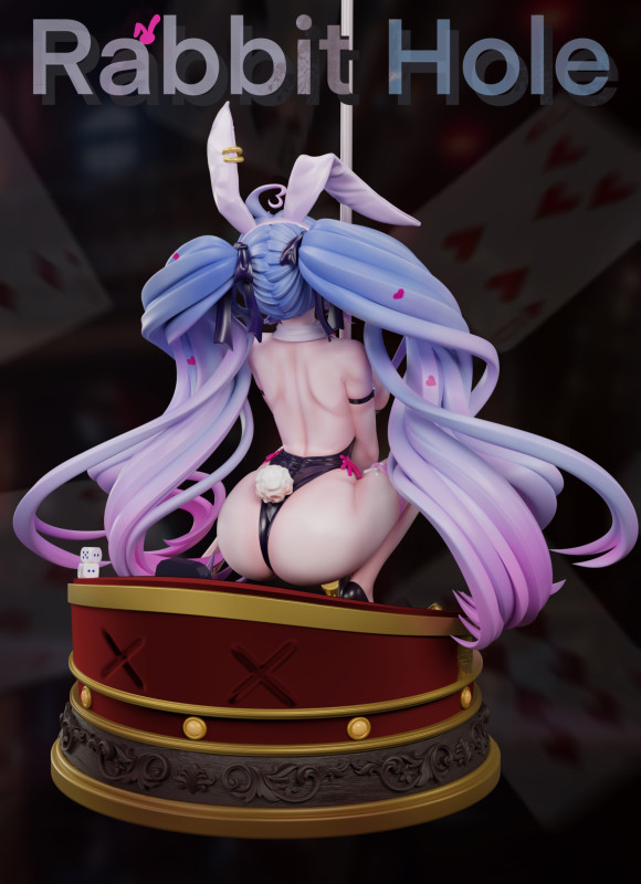 【Pre-order】Tensei Studio 1/6&1/4 Scale Crimson Rabbit Hole Resin Statue