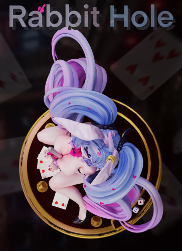 【Pre-order】Tensei Studio 1/6&1/4 Scale Crimson Rabbit Hole Resin Statue