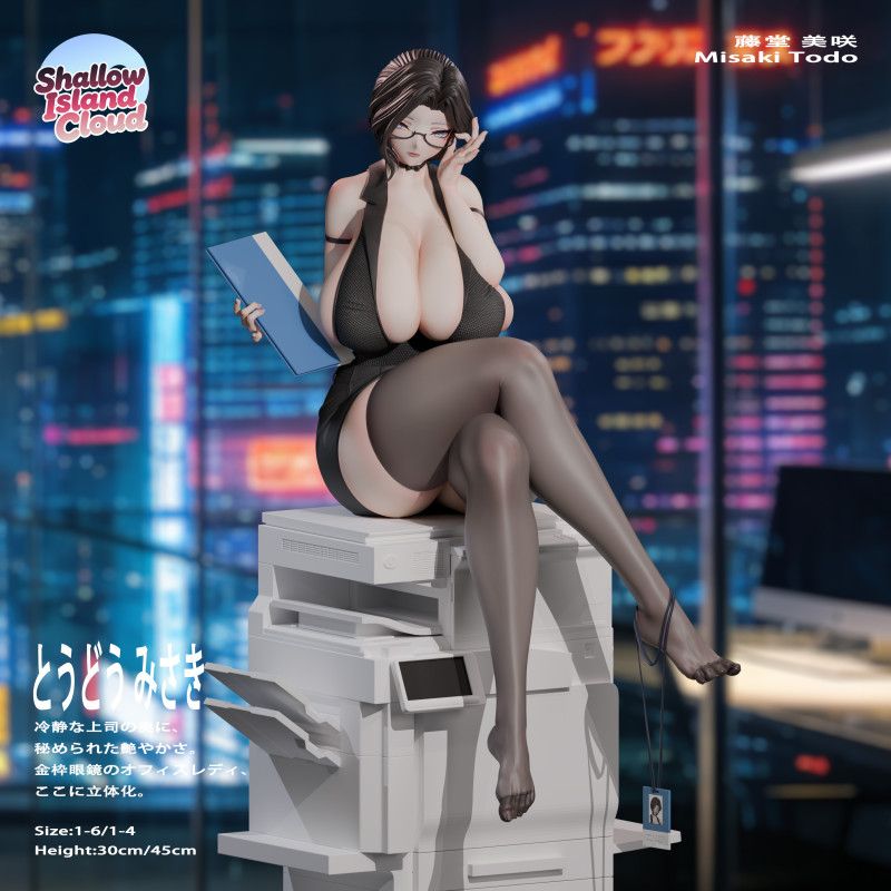 【Pre-order】Shallow Island Cloud studio 1/6&1/4 Scale Office Series: Misaki Todo Resin Statue