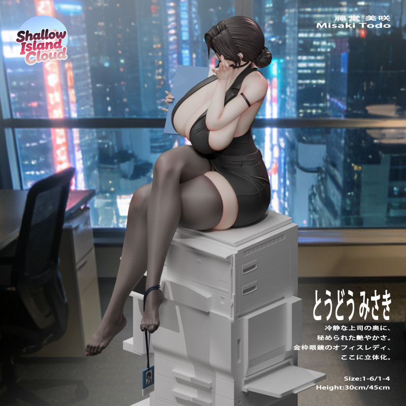 【Pre-order】Shallow Island Cloud studio 1/6&1/4 Scale Office Series: Misaki Todo Resin Statue