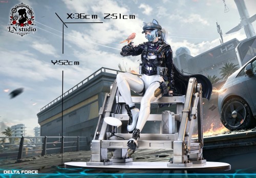 【Pre-order】Ln-studio 1/4 Scale Evil Kitty Luna Resin Statue