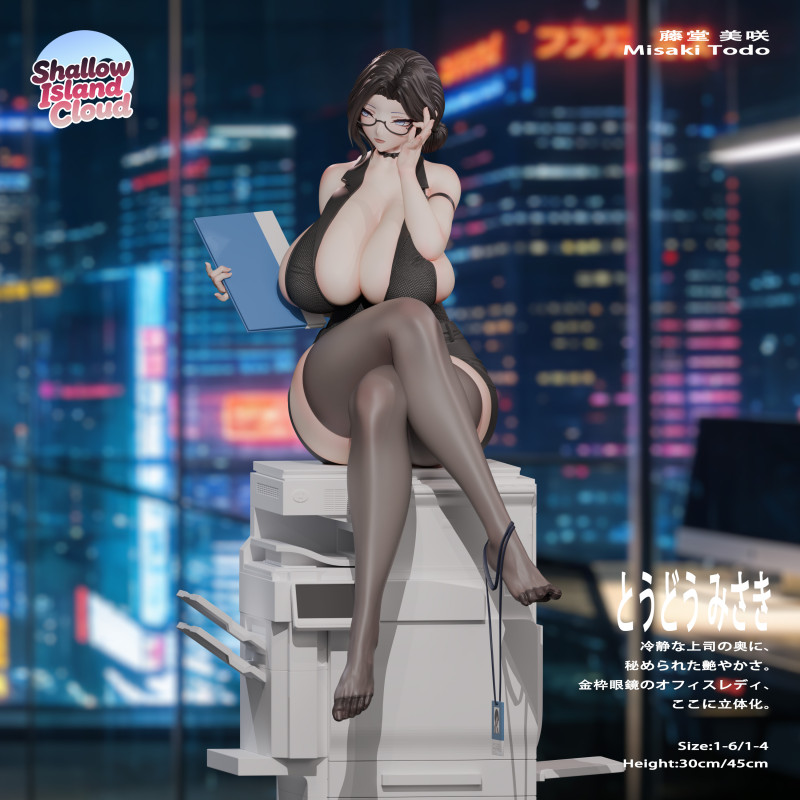 【Pre-order】Shallow Island Cloud studio 1/6&1/4 Scale Office Series: Misaki Todo Resin Statue