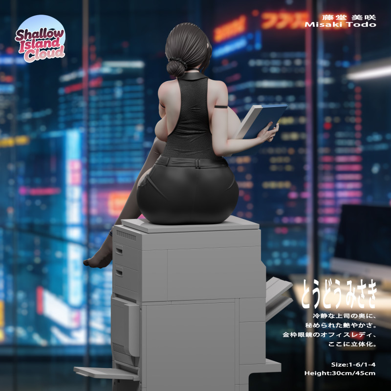 【Pre-order】Shallow Island Cloud studio 1/6&1/4 Scale Office Series: Misaki Todo Resin Statue