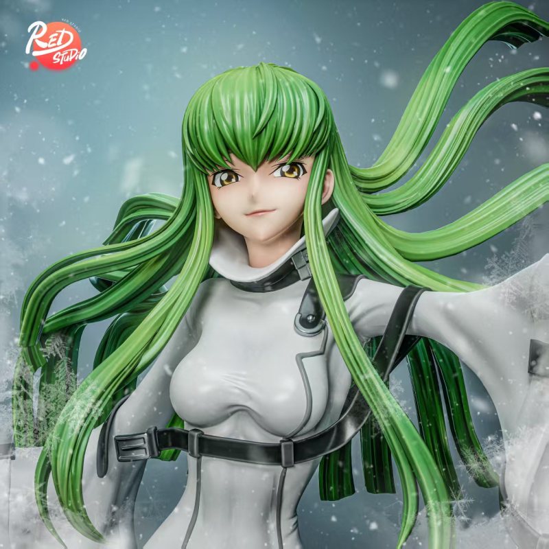 【Pre-order】Red-Studio1/6&1/4 Scale C.C, *Code Geass* Resin Statue