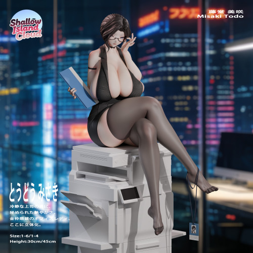 【Pre-order】Shallow Island Cloud studio 1/6&1/4 Scale Office Series: Misaki Todo Resin Statue