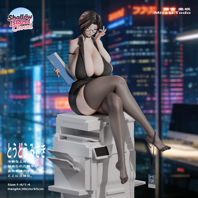 【Pre-order】Shallow Island Cloud studio 1/6&1/4 Scale Office Series: Misaki Todo Resin Statue