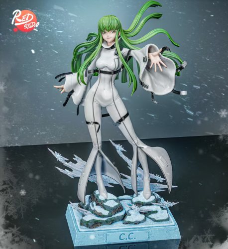 【Pre-order】Red-Studio1/6&1/4 Scale C.C, *Code Geass* Resin Statue