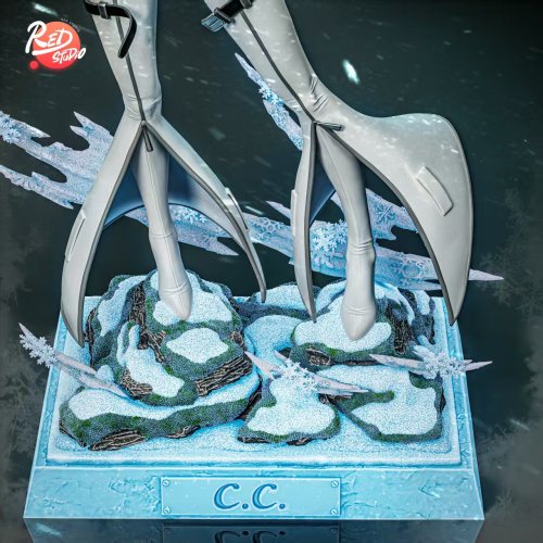 【Pre-order】Red-Studio1/6&1/4 Scale C.C, *Code Geass* Resin Statue