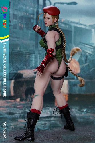 【In stock】PLAY TOY P020-A 1/6 Scale Female Fighter Cammy Seamless Articulated Action Figure
