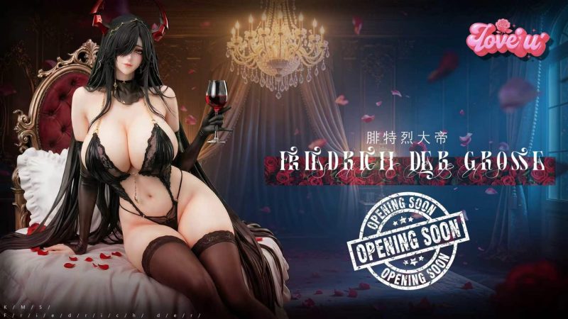 【Pre-order】Love U Studio 1/6 scale Friedrich der Große Resin Statue