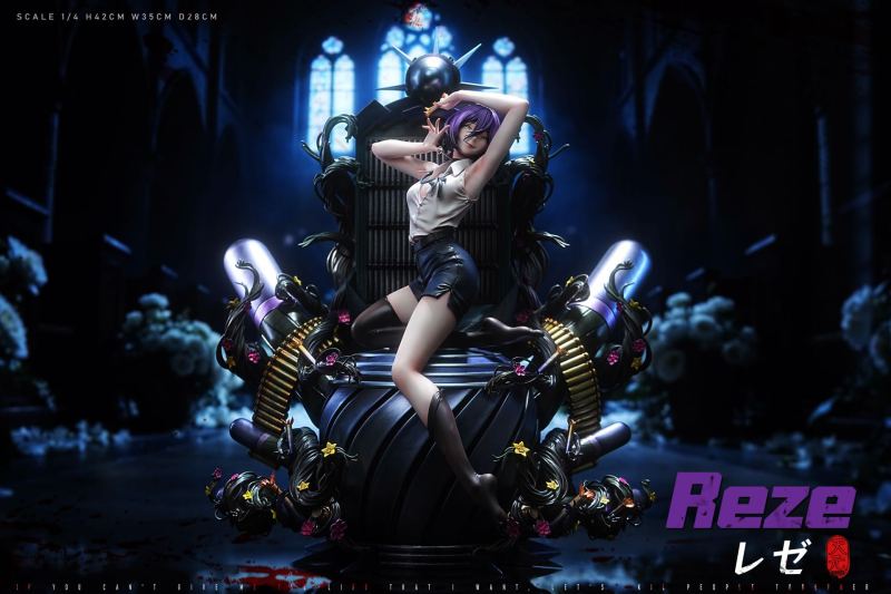 【Pre-order】TY Studio 1/4 Scale Reze Resin Statue