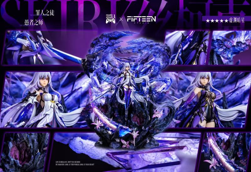 【Pre-order】Ready Player 1 Studio | YiWu Studio 1/6 Scale SKK (White-haired, Red-eyed Female Swordswoman) Resin Statue