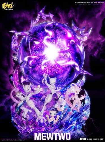【Pre-order】Emo Studio Mewtwo Resin Statue