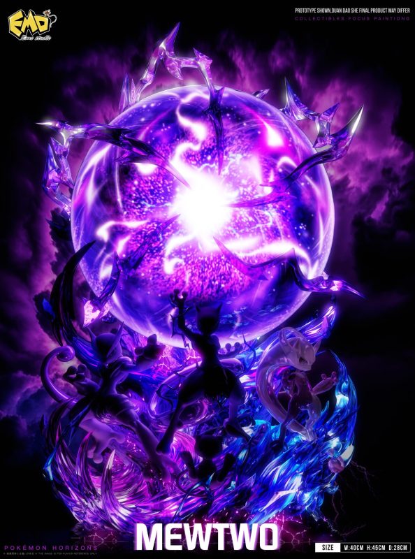 【Pre-order】Emo Studio Mewtwo Resin Statue