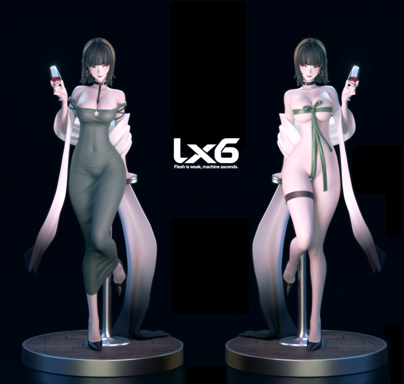 【Pre-order】Lx6 Studio 1/6 Scale One-Punch Man - Fubuki of Hell Resin Statue