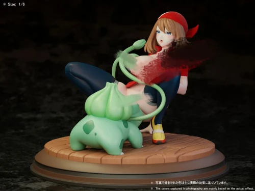 【Pre-order】Beast Studio 1/6 Scale May & Bulbasaur Resin Statue